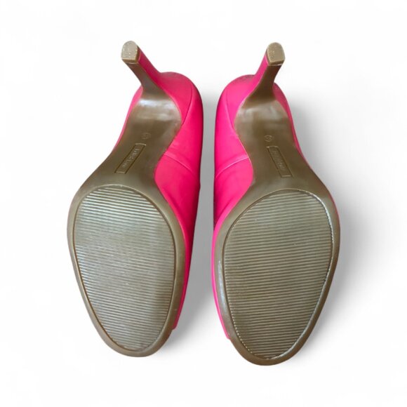 Kelly & Katie Super Cute Fuchsia Heels - Size 8.5 - Picture 5 of 5